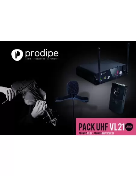 Prodipe Pack UHF VL21 Violons Altos