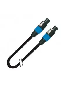 Кабель Kaifat SC009, шт. Speakon - шт. Speakon, 10 м, 2х2.5 кв мм