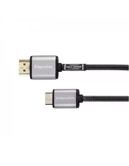 Готовый кабель HDMI - mini HDMI штек.-штек. (A-C) 3.0m Kruger&Matz KM0326