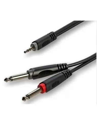 Купить Готовый кабель Roxtone RAYC130L3, 2х1x0.14 кв. мм, вн. диаметр 4x8 мм, 3 м 
