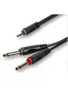 Купить Готовый кабель Roxtone RAYC130L6, 2х1x0.14 кв. мм, вн. диаметр 4x8 мм, 6 м 