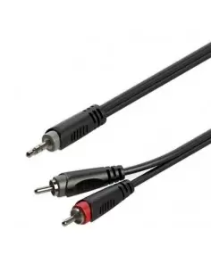 Купить Готовый кабель Roxtone RAYC150L1, 2х1x0.14 кв. мм, вн. диаметр 4x8 мм, 1 м 