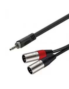 Купить Готовый кабель Roxtone RAYC190L3, 2х1x0.14 кв. мм, вн. диаметр 4x8 мм, 3 м 