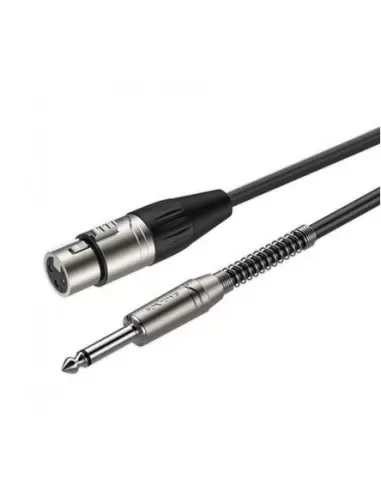 Купить Готовый микрофонный кабель Roxtone SMXJ210L3, 2x0.22 кв.мм, вн.диаметр 6 мм, 3 м 