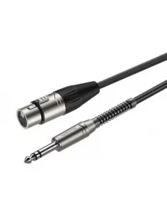 Купить Готовый микрофонный кабель Roxtone SMXJ220L6, 2x0.22 кв.мм, вн.диаметр 6 мм, 6 м 