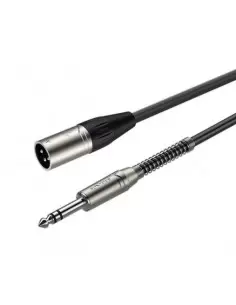 Купити Готовий мікрофонний кабель Roxtone SMXJ260L1, 2x0.22 кв.мм, вн.діаметр 6 мм, 1 м