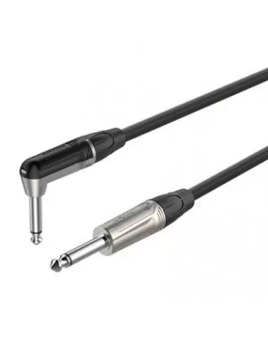 Купить Готовый инструментальный кабель Roxtone DGJJ110L6, 2x0.22 кв.мм, вн.диаметр 6 мм, 6 м 