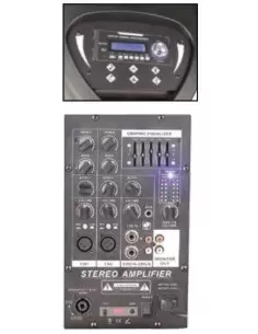 Активная акустическая система NGS PA8044A 2*8" Sub, 300W+300W 2