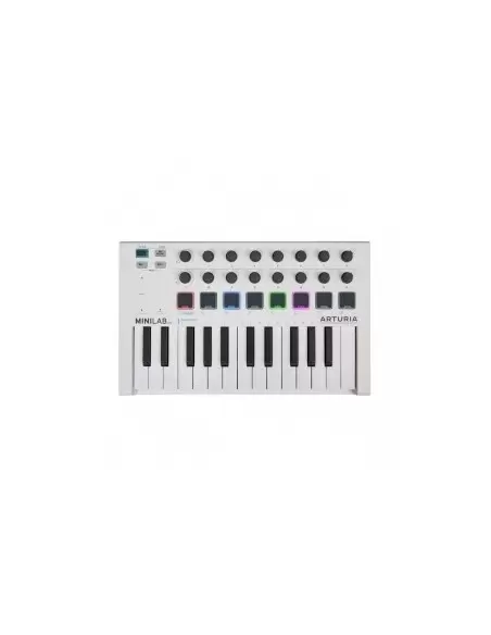 MIDI-клавиатура/Контроллер Arturia MiniLab MKII (белый)