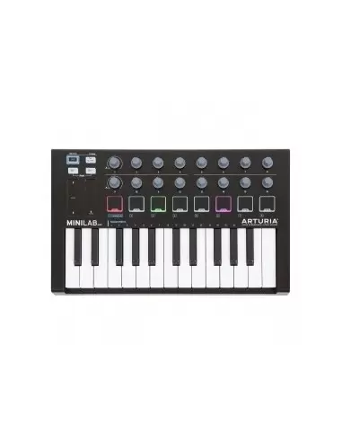 MIDI-клавиатура/Контроллер Arturia MiniLab MKII (черный)
