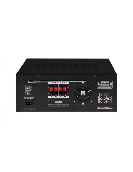 Купить Активный микшерный пульт Sky Sound RX-800BT (Bluetooth,USB,SD,MP3,FM) 