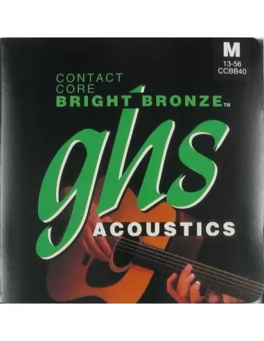 Купить Струны для акустической гитары GHS CCBB40 