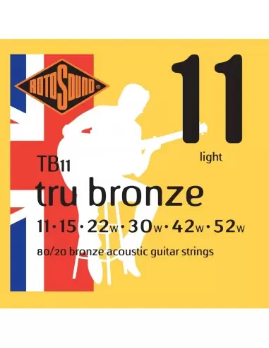 Купить Струны ROTOSOUND TB11 