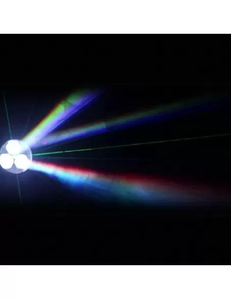 Световой LED прибор New Light M-L30-50MW RGBW 4 в 1 10W*3 LED BULBS + 50mW Green Laser
