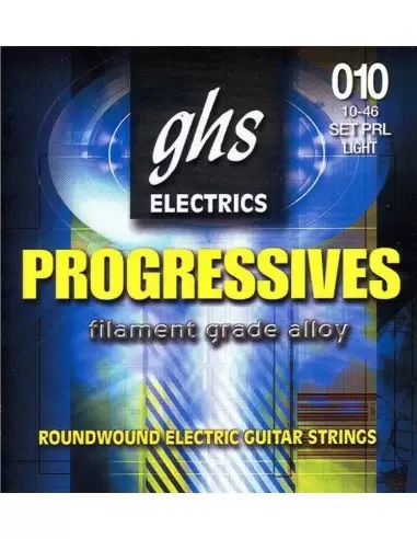 Купити GHS PRL струни для електрогітари серії PROGRESSIVES™, Light, 010 013 017 PR26 PR36 PR46