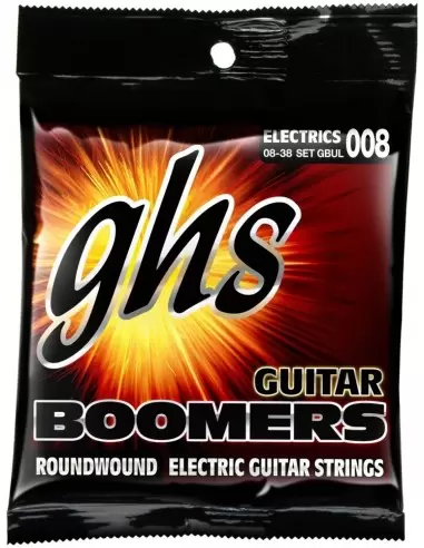 Купить GHS GBUL струны для электрогитары серии Boomers, 008 011 014 DY22 DY30 DY38 