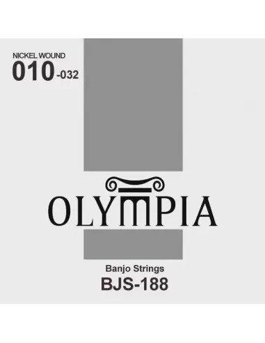 Купити Струни OLYMPIA BJS-188 для банджо, 010 014 022w 032w
