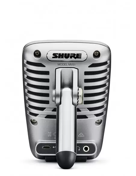 Конденсаторный цифовой микрофон SHURE MV51 с большой диафрагмой