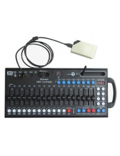 Купить 2.4G Беспроводной DMX контроллер C-384W 