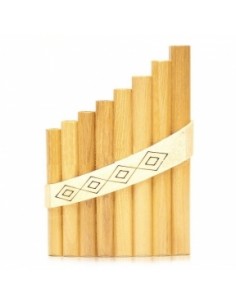 Hora Panpipe 8 acacia/maple Soprano (
