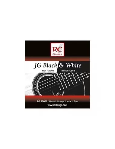 RC Strings SBW80 JG Black & White (29-1-2-2