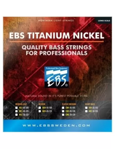 EBS TN-ML 4-strings (40-100) Titaniu