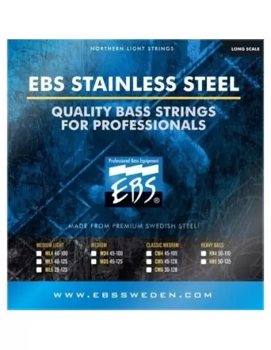 EBS SS-ML 4-strings (40-100) Stainle