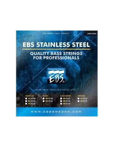 EBS SS-ML 5-strings (40-125) Stainle