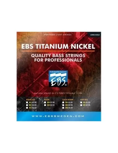 EBS TN-ML 5-strings (40-125) Titaniu