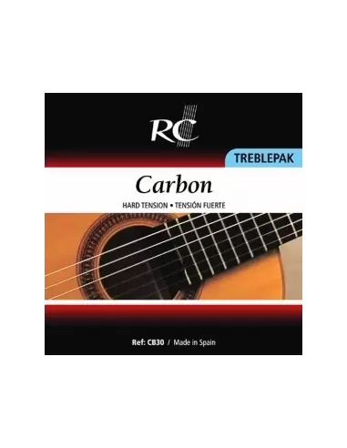 RC Strings CB-30, TREBLEPAK (Carbon) (4-131