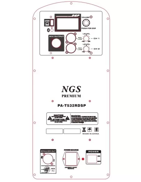 NGS PA-T532RDSP