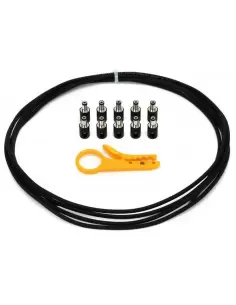 LAVA CABLE LCDCKT-B Tightrope Solder Free DC Kit (Black)