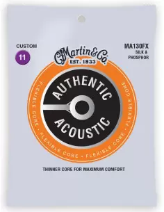 MARTIN MA130FX Authentic Acoustic Flexible Core Silk & Phosphor