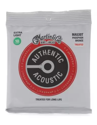 MARTIN MA530T Authentic Acoustic Lifespan 2.0 92/8 Phosphor