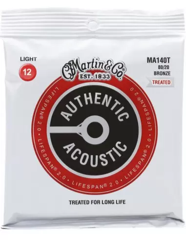 MARTIN MA140T Authentic Acoustic Lifespan 2.0 80/20 Bronze