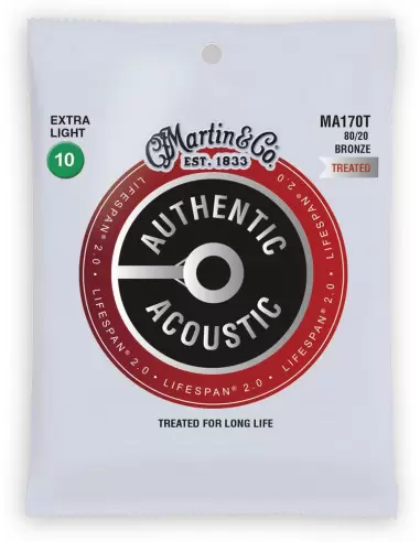 MARTIN MA170T Authentic Acoustic Lifespan 2.0 80/20 Bronze
