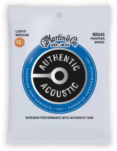 MARTIN MA545 Authentic Acoustic SP 92/8 Phosphor Bronze