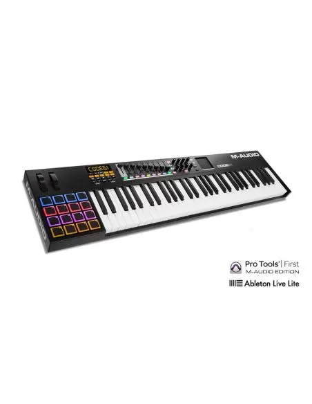 MIDI клавиатура M-AUDIO Code 61 (Black)