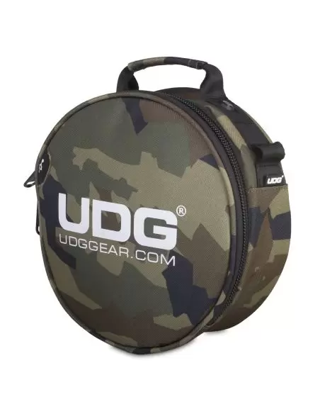 UDG Ultimate DIGI Headphone Bag Black Camo, Orange/ins