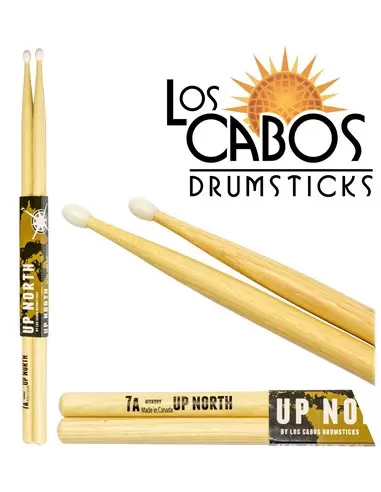 Барабанные палочки Los Cabos LCDUP7N - Up North 7A Nylon tip