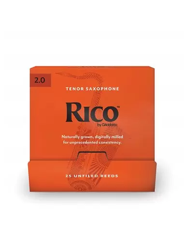 Тростини для тенор саксофона D'ADDARIO RKA0120 - B25 Rico by D'Addario - Tenor Sax #2.0 - 25 Box