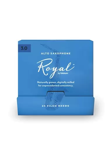 Трости для альт саксофона D`ADDARIO RJB0130-B25 Royal by D'Addario - Alto Sax 3.0 - 25 Box