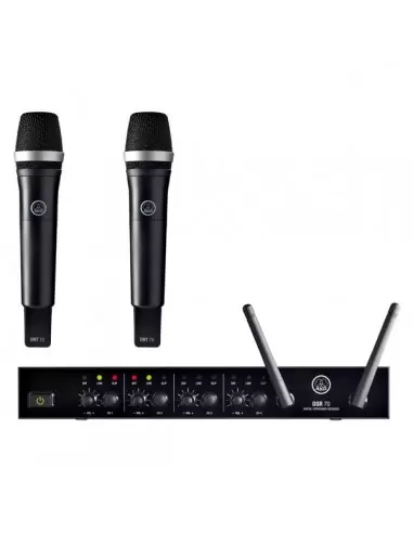 Цифрова Радиосистема AKG DMS70 QR Vocal Set Dual