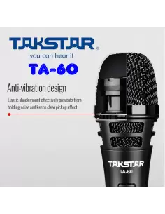 Купити TA - 60 Takstar Вокальний ручний мікрофон