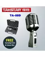 Купить TA-55D Takstar Вокальный динамический микрофон в ретро стиле 70х годов 