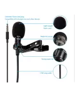 Купить JB-510G (BLACK) Петличный микрофон разъем mini jack 3.5 для смартфона iphone, андроид, планшета 