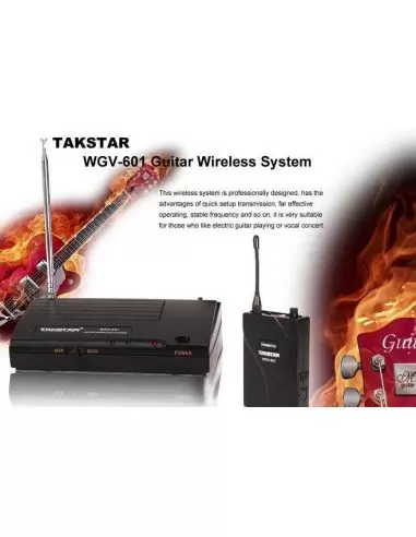 Купити WGV - 601 - Takstar Радіосистема інструментальна