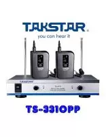 Купити TS - 3310PP Takstar Радіомікрофон з одним наголовным і двома петличным мікрофонами