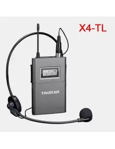 Купити X4 - TL Takstar Головна гарнітура/петличный мікрофон для 4х канальної радіосистеми Takstar X4 (вибирана опція до