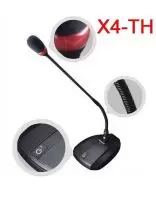 Купить X4-TH Takstar Настольный конференц микрофон для 4х канальной радиосистемы Takstar X4 (выбираемая опция к приемнику X4) 